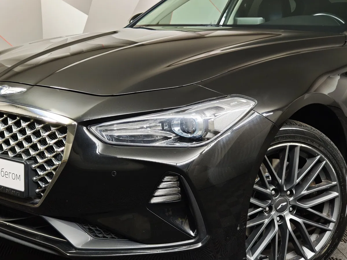Genesis G70 2.0 T AT AWD (197 л.с.) Supreme + Panorama Черный в АВИЛОН. Слайд №10