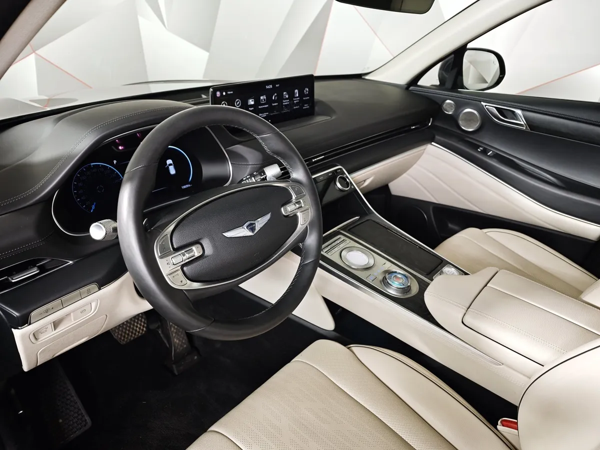 Genesis GV80 2.5 T-GDI 8AT 4WD (249 л.с.) Luxury Черный в АВИЛОН. Слайд №19