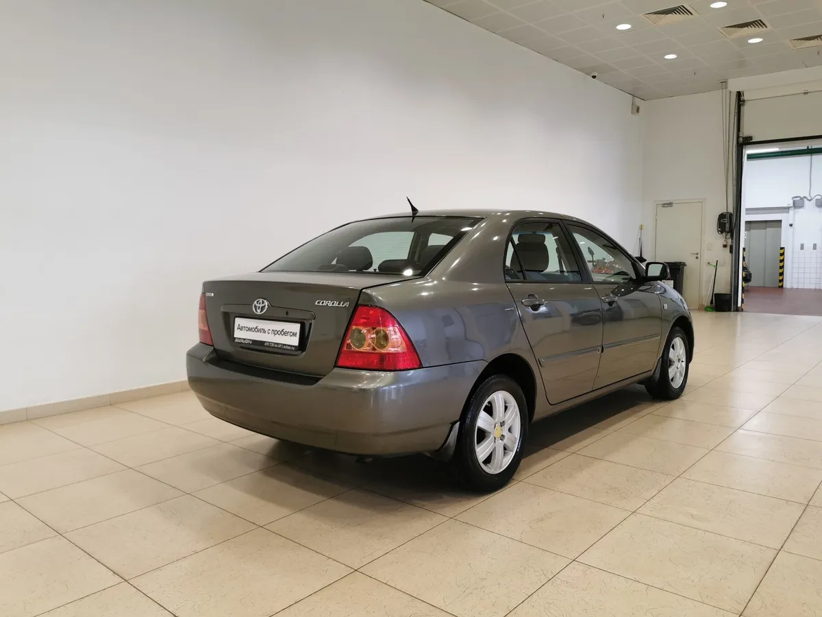 Toyota Corolla 1.6 MT (110 л.с.) Серый в АВИЛОН. Слайд №2