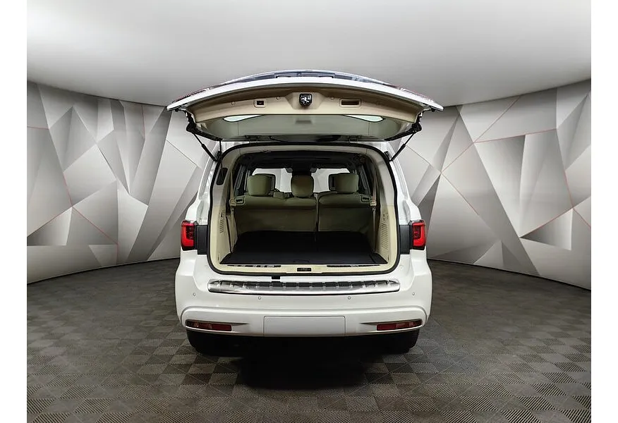 Infiniti QX80 5.6 АТ AWD (405 л.с.) Белый в АВИЛОН. Слайд №12