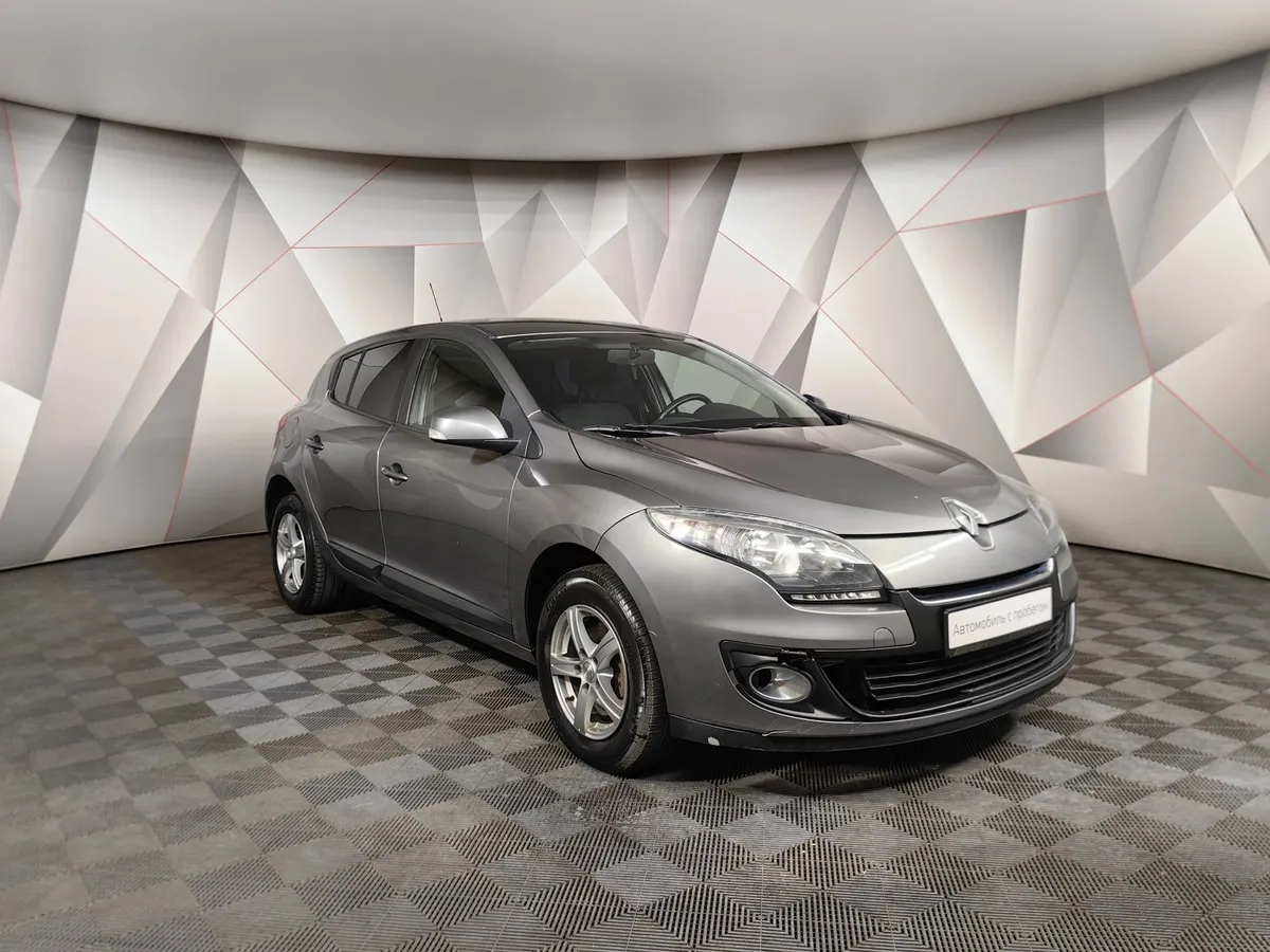 Renault Megane 1.6 MT (106 л.с.) Серый в АВИЛОН. Слайд №3