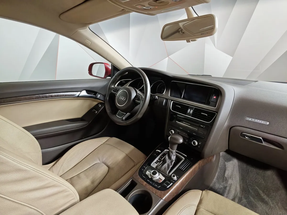 Audi A5 2.0 TFSI S tronic quattro (211 л.с.) Красный в АВИЛОН. Слайд №13