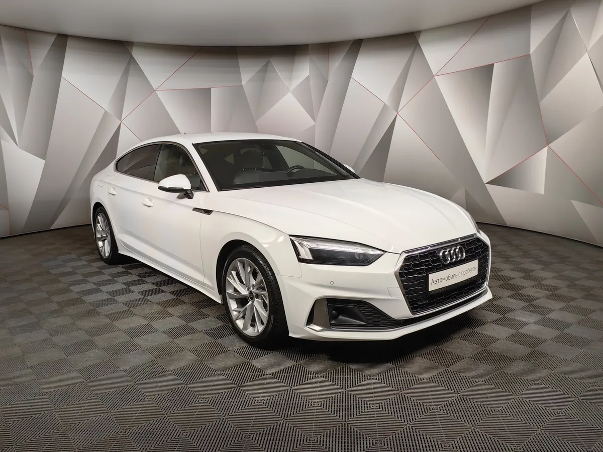 Audi A5 2.0 TFSI S tronic (190 л.с.) Белый в АВИЛОН. Слайд №3