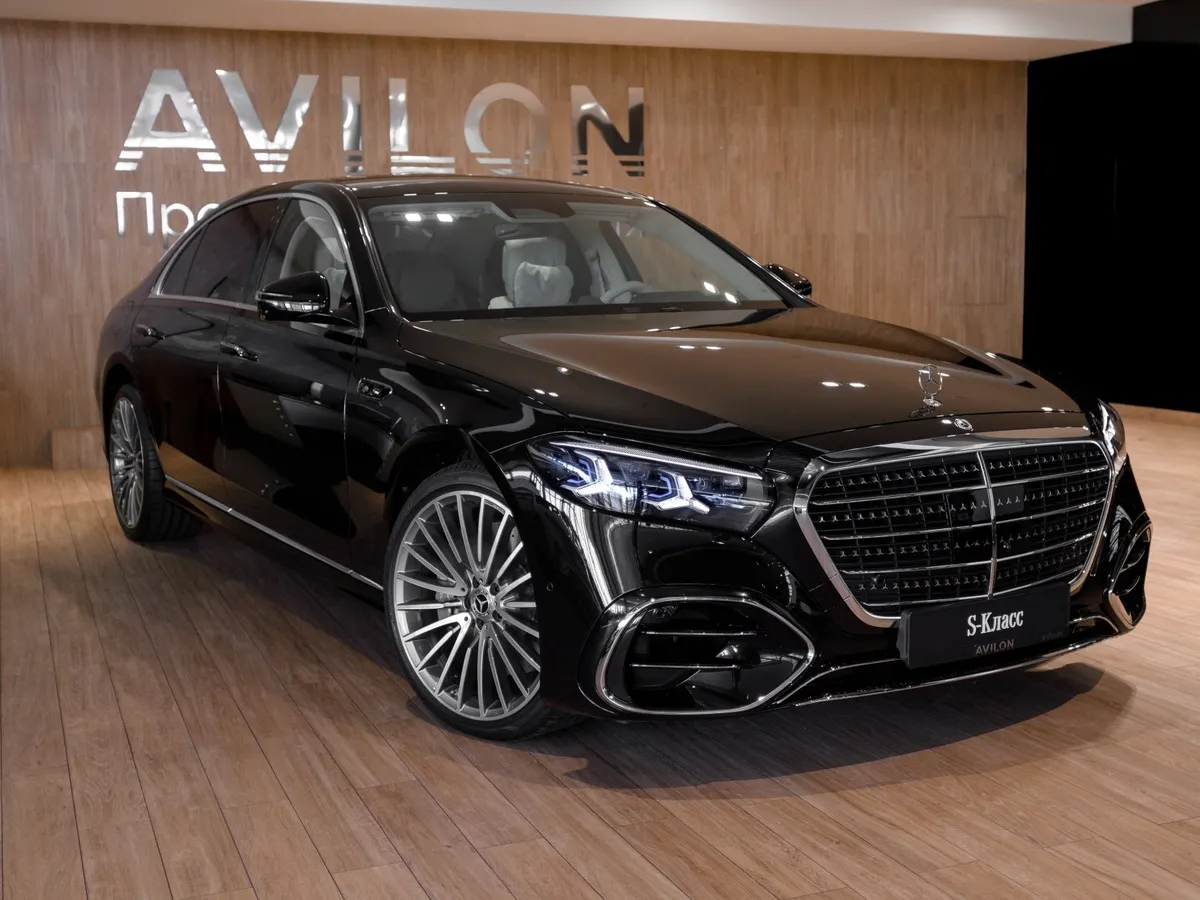 Mercedes-Benz S-Класс S 580 9G-Tronic 4Matic (503 л.с.) Черный в АВИЛОН. Слайд №2