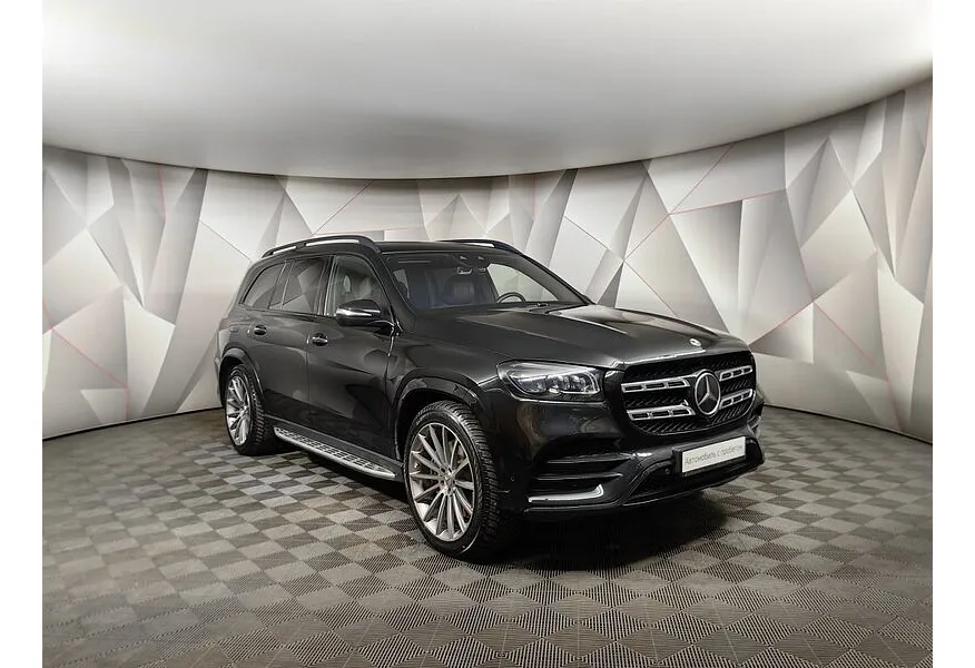 Mercedes-Benz GLS 400 d 9G-TRONIC 4Matic (330 л.с.) Черный в АВИЛОН. Слайд №3
