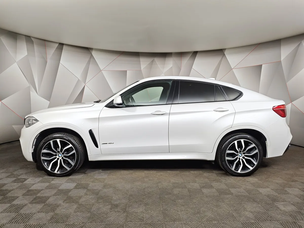 BMW X6 xDrive40d Steptronic (313 л.с.) Белый в АВИЛОН. Слайд №5