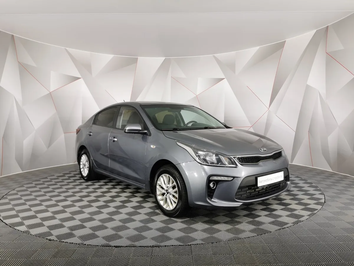 Kia Rio 1.6 MT (123 л.с.) Prestige Серый в АВИЛОН. Слайд №3