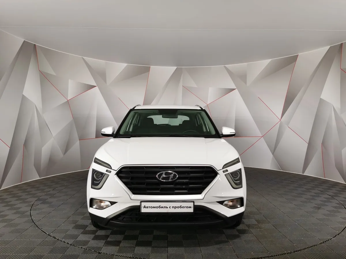 Hyundai Creta 1.6 AT AWD (121 л.с.) Travel Белый в АВИЛОН. Слайд №7