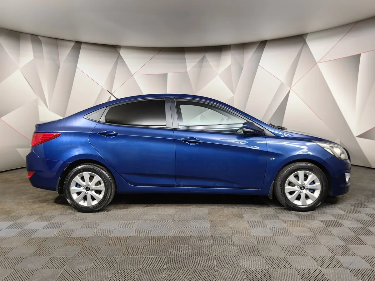 Hyundai Solaris 1.6 MT (123 л.с.) Active Plus Синий в АВИЛОН. Слайд №6