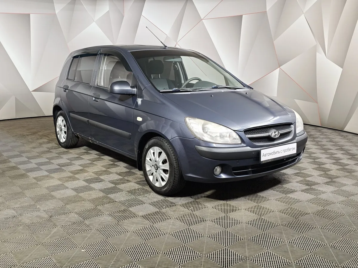 Hyundai Getz 1.4 AT (97 л.с.) Серый в АВИЛОН. Слайд №3