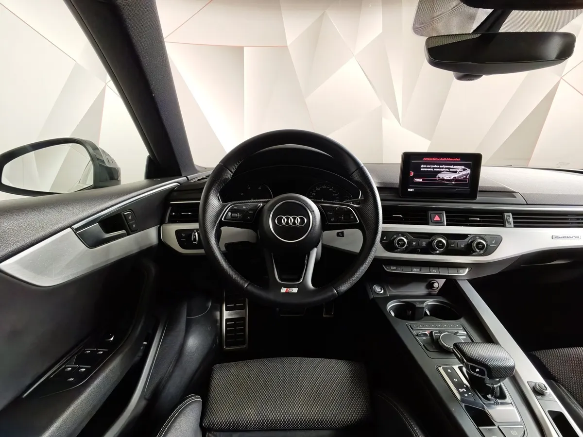 Audi A5 2.0 TDI S tronic quattro (190 л.с.) Design Черный в АВИЛОН. Слайд №20