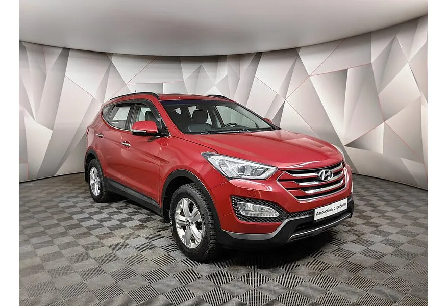 Hyundai Santa Fe 2.4 AT 4WD (175 л.с.) Dynamic Красный в АВИЛОН. Слайд №3