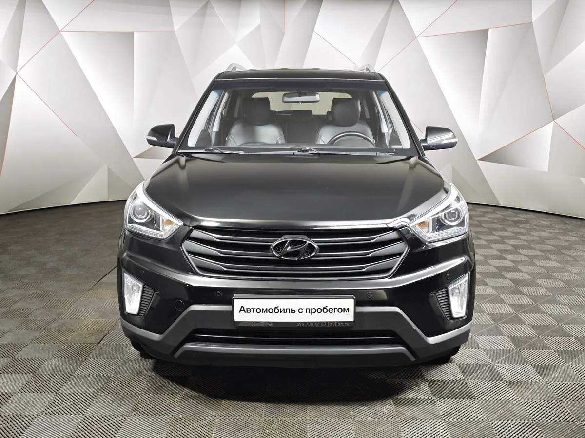 Hyundai Creta 2.0 AT AWD (149 л.с.) Travel Черный в АВИЛОН. Слайд №7