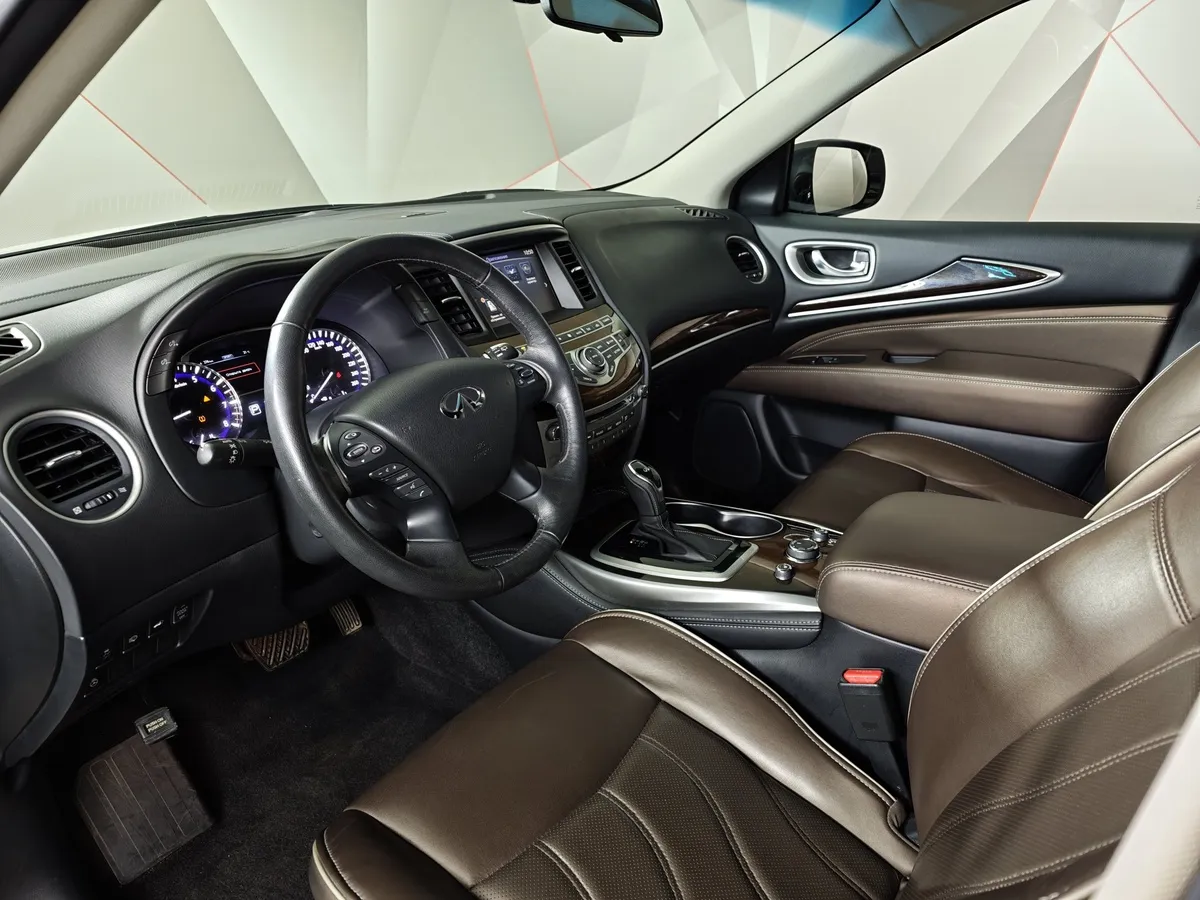 Infiniti QX60 3.5 CVT 4WD (283 л.с.) Premium Белый в АВИЛОН. Слайд №19