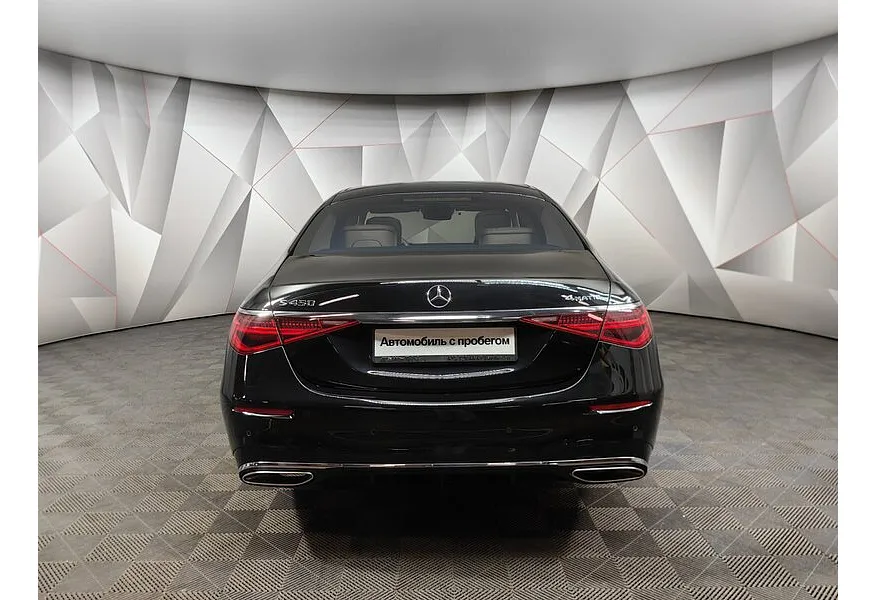 Mercedes-Benz S-Класс S 450 9G-Tronic 4Matic (367 л.с.) Premium Черный в АВИЛОН. Слайд №8