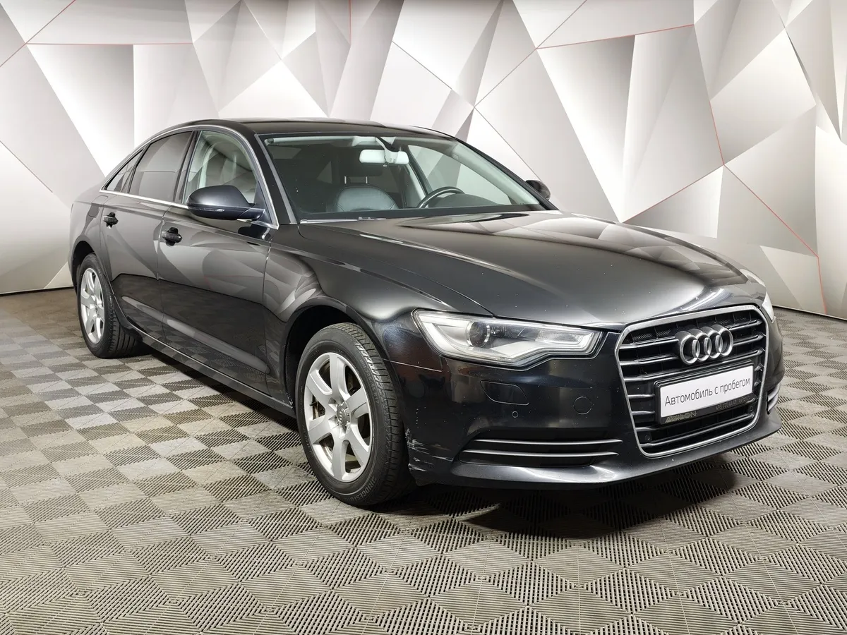 Audi A6 2.0 TFSI multitronic (180 л.с.) Черный в АВИЛОН. Слайд №3