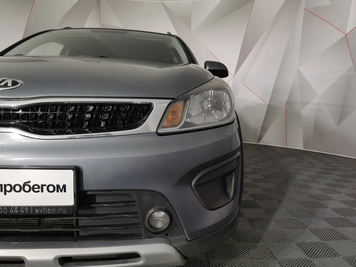 Kia Rio X-Line 1.6 AT (123 л.с.) Серый в АВИЛОН. Слайд №10