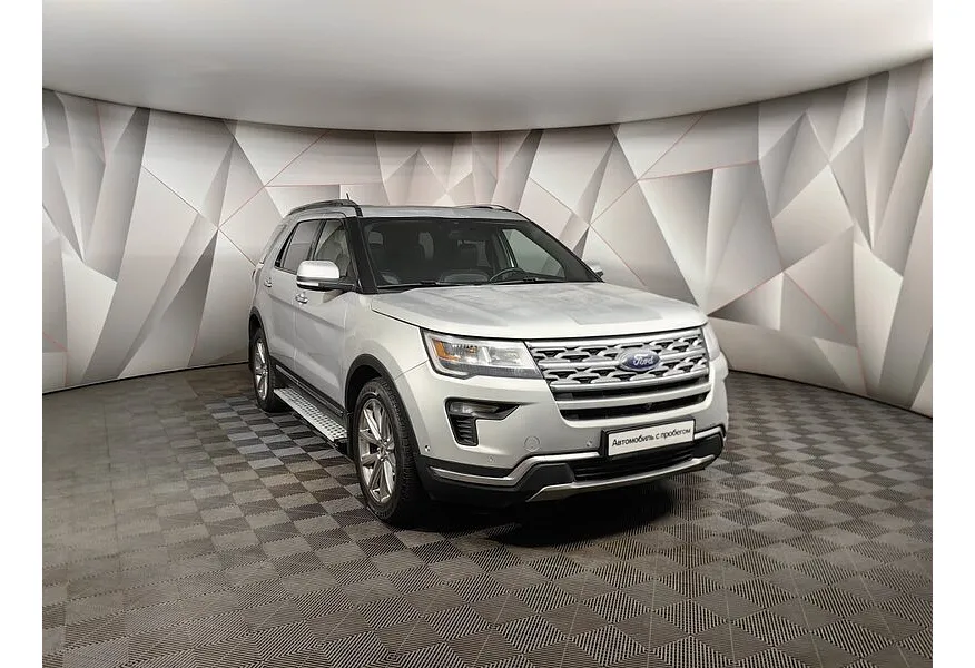 Ford Explorer 3.5 SelectShift 4WD (249 л.с.) Limited Plus Серебристый в АВИЛОН. Слайд №3
