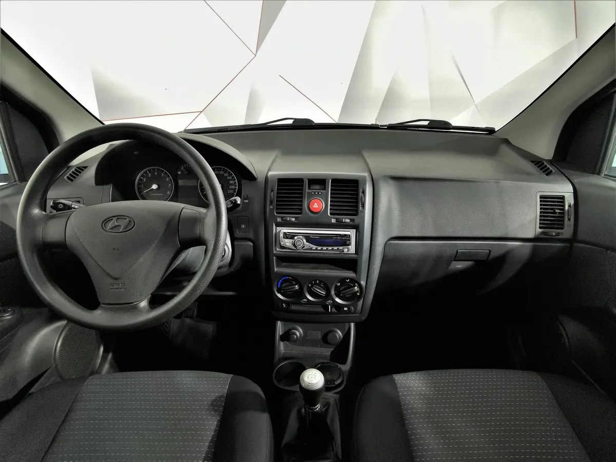 Hyundai Getz 1.4 MT (97 л.с.) Голубой в АВИЛОН. Слайд №12