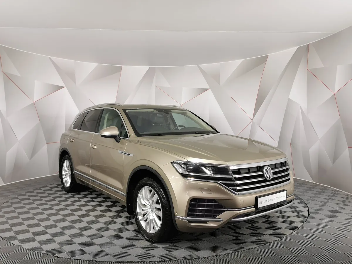 Volkswagen Touareg 3.0 V6 TDI Tiptronic 4Motion (249 л.с.) Business Elegance Бежевый в АВИЛОН. Слайд №3