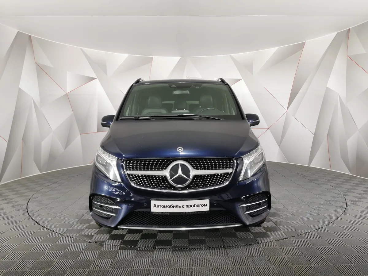 Mercedes-Benz V-Класс V 250 BlueTEC 7G-Tronic Plus 4x4 (190 л.с.) AMG Line Синий в АВИЛОН. Слайд №7