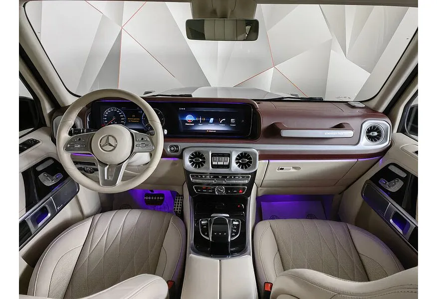 Mercedes-Benz G-Класс G 400 d 9G-Tronic 4Matic (330 л.с.) Синий в АВИЛОН. Слайд №14