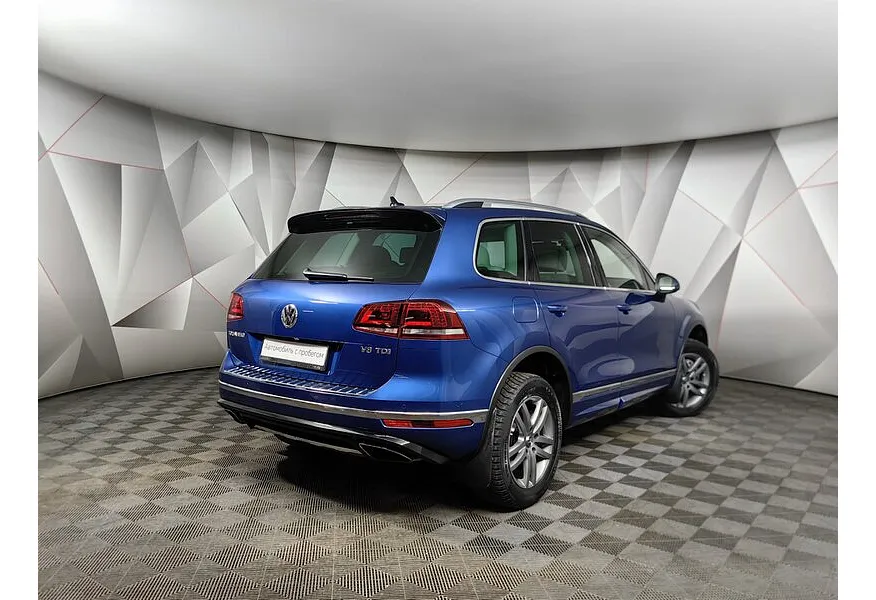 Volkswagen Touareg 3.0 TDI Tiptronic 4Motion (204 л.с.) Синий в АВИЛОН. Слайд №2