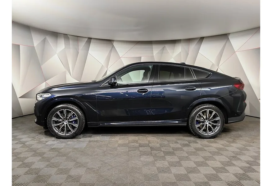 BMW X6 xDrive40d (340 л.с.) M Sport Pro Синий в АВИЛОН. Слайд №5
