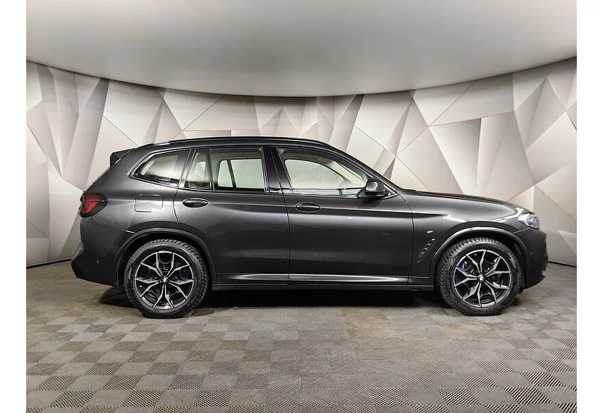 BMW X3 xDrive30d AT (249 л.с.) M Sport Plus Серый в АВИЛОН. Слайд №6