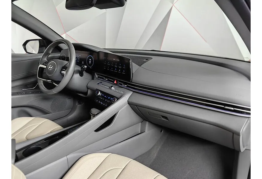 Hyundai Elantra 1.6 AT (128 л.с.) Elegance + Smart Sense Серый в АВИЛОН. Слайд №12