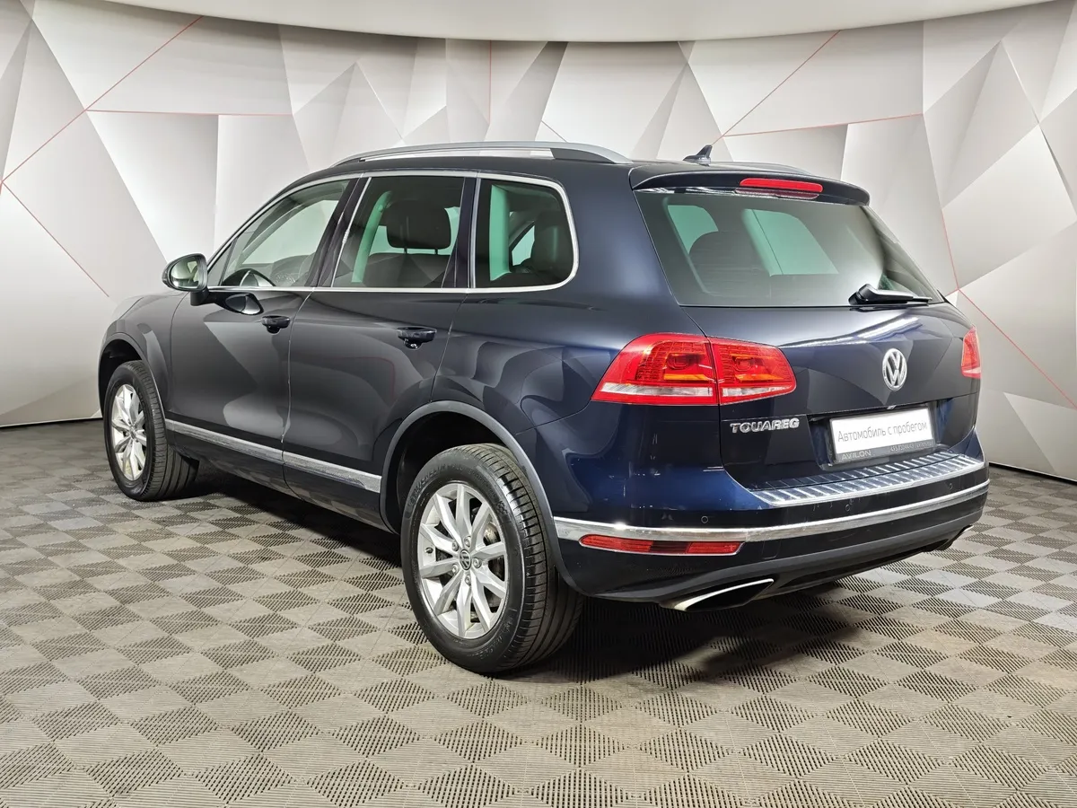 Volkswagen Touareg 3.6 FSI Tiptronic 4Motion (249 л.с.) V6 FSI Синий в АВИЛОН. Слайд №4