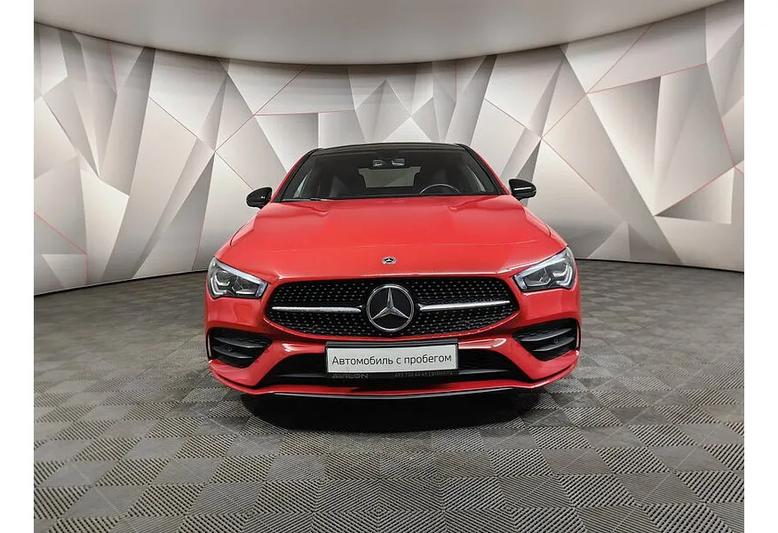 Mercedes-Benz CLA 200 7G-DCT (150 л.с.) Sport Красный в АВИЛОН. Слайд №7