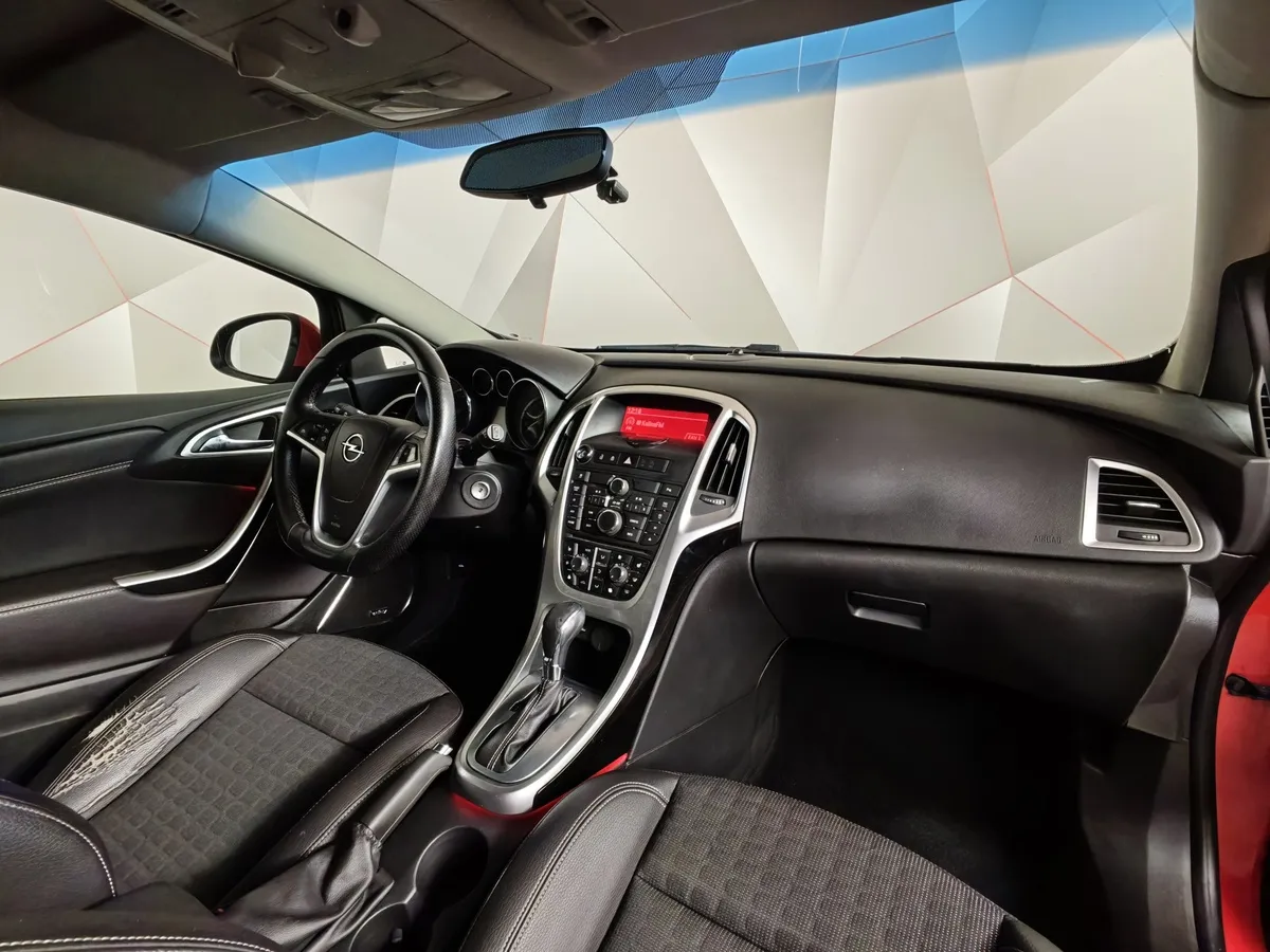 Opel Astra 1.6 Turbo AT (170 л.с.) Sport Красный в АВИЛОН. Слайд №12