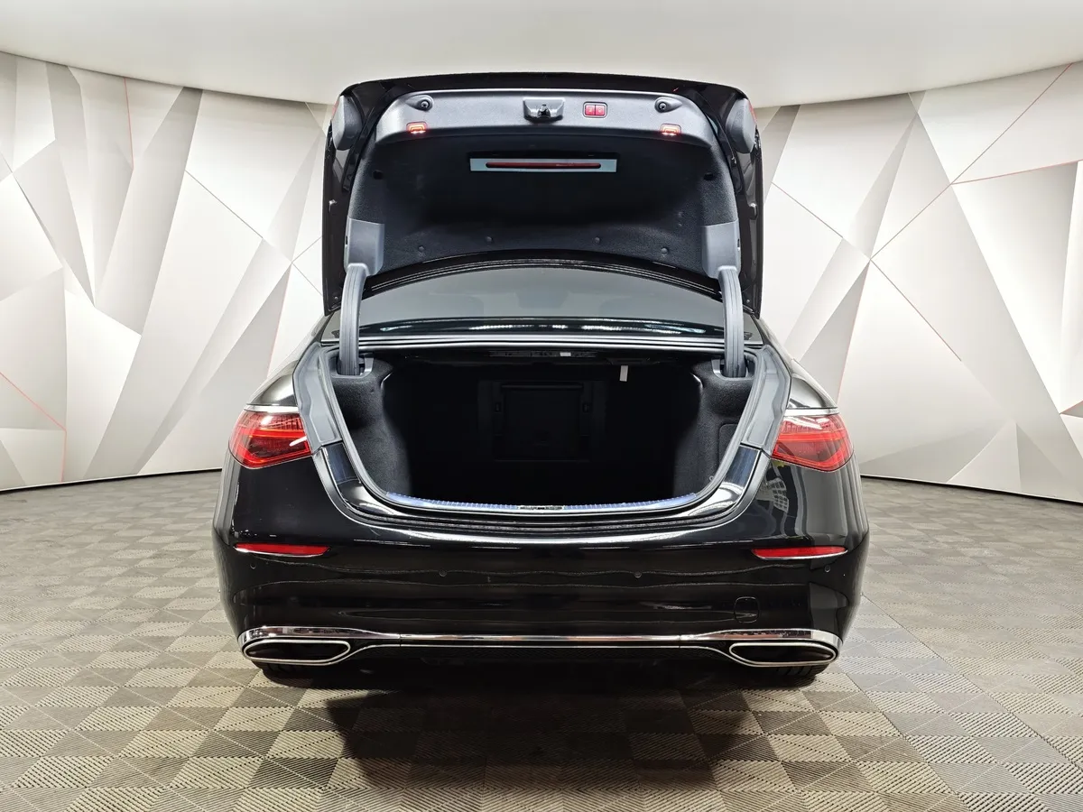 Mercedes-Benz S-Класс S 450 9G-Tronic 4Matic (367 л.с.) Черный в АВИЛОН. Слайд №12