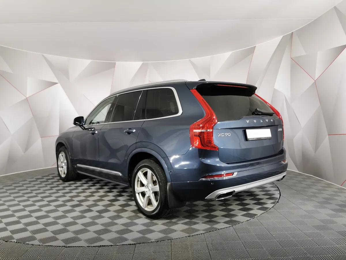 Volvo XC90 2.0 D5 Drive-E AT AWD (7 мест) (235 л.с.) Inscription Голубой в АВИЛОН. Слайд №4