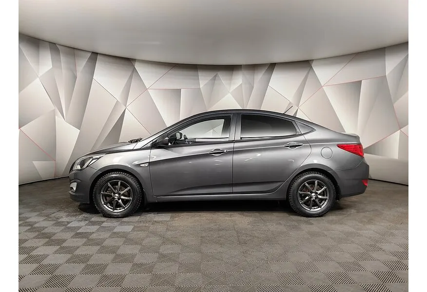 Hyundai Solaris 1.4 AT (107 л.с.) Comfort Серый в АВИЛОН. Слайд №5