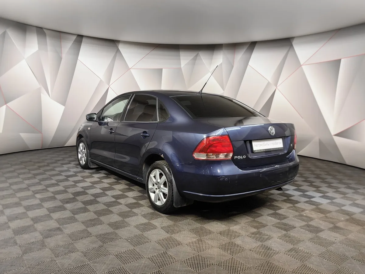 Volkswagen Polo 1.6 Tiptronic (105 л.с.) Comfortline Синий в АВИЛОН. Слайд №4