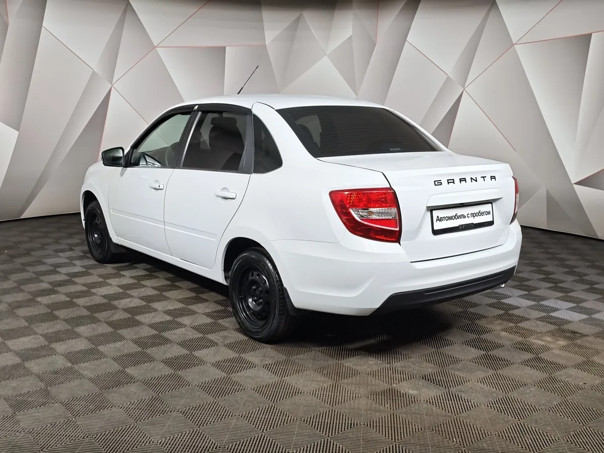 ВАЗ (Lada) Granta 1.6 MT 8кл (87 л.с.) Белый в АВИЛОН. Слайд №4