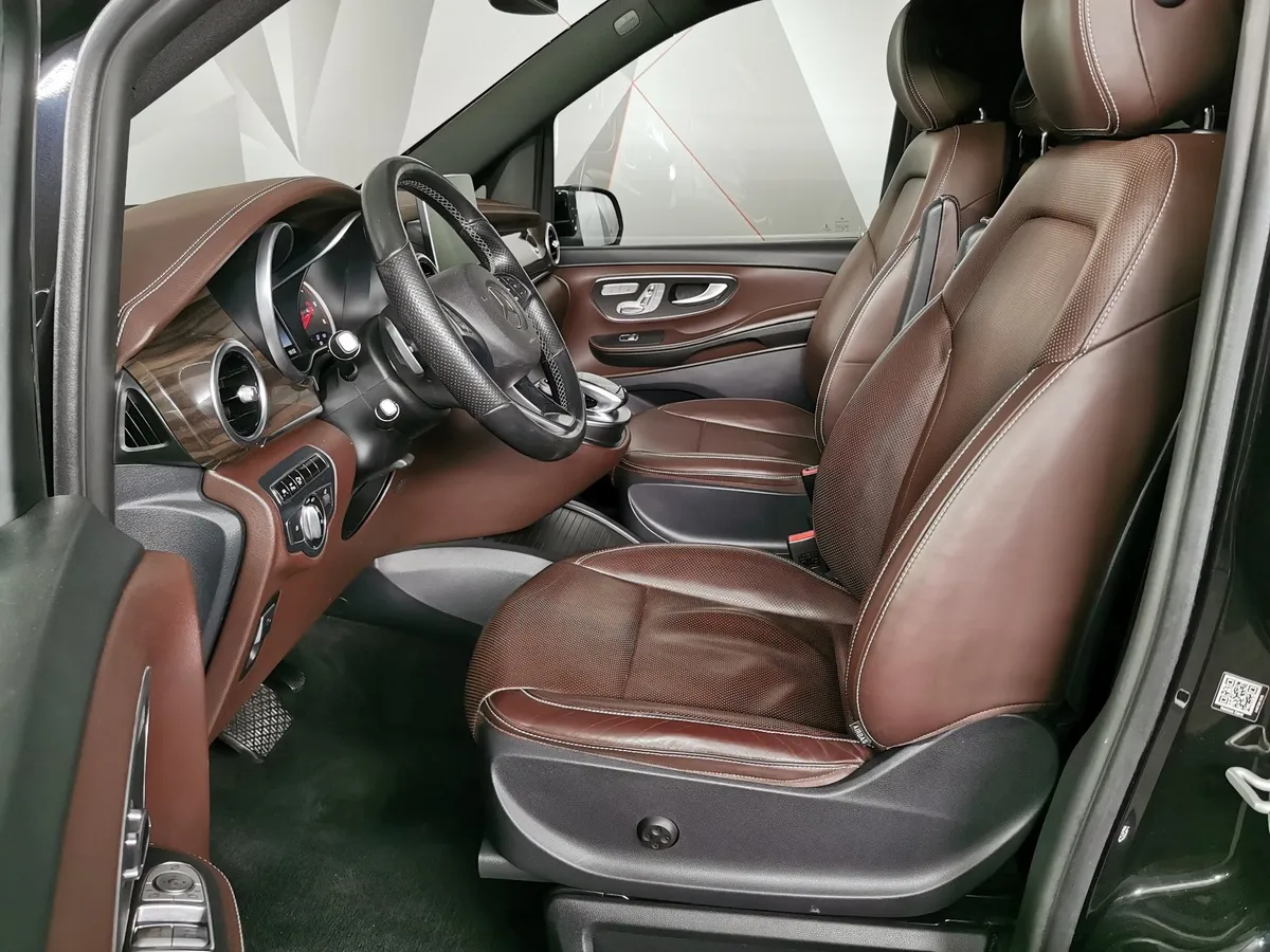 Mercedes-Benz V-Класс V 250 d AT L2 (190 л.с.) AVANTGARDE Черный в АВИЛОН. Слайд №19