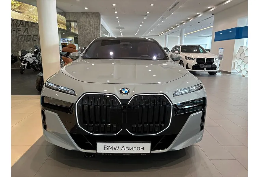 BMW 7 серия 760i xDrive Steptronic (535 л.с.) Серый в АВИЛОН. Слайд №3