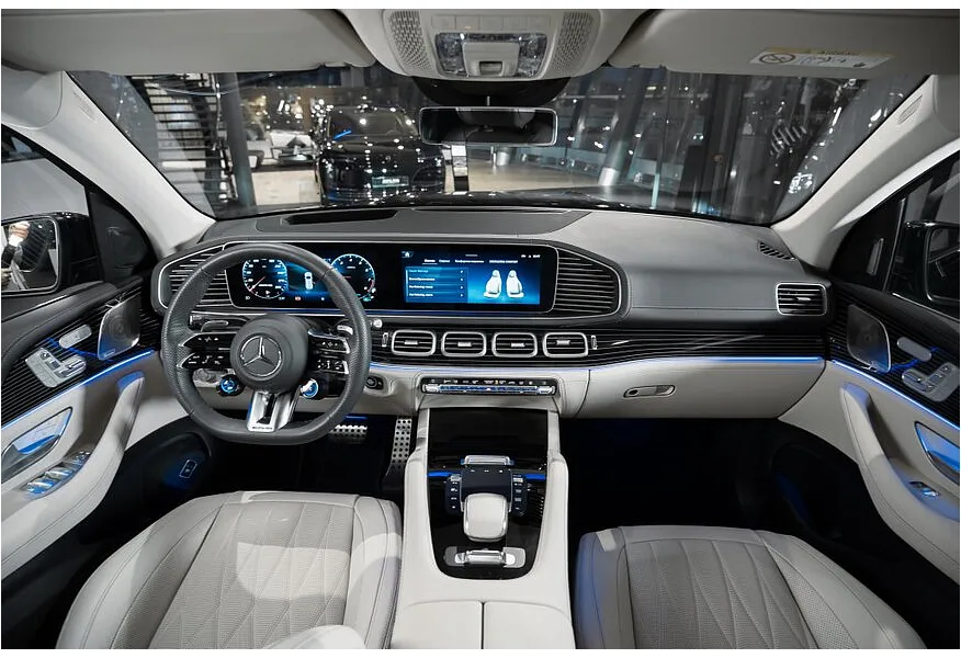 Mercedes-Benz GLS 63 4MATIC PLUS 9G-TRONIC (612 л.с.) Черный в АВИЛОН. Слайд №12