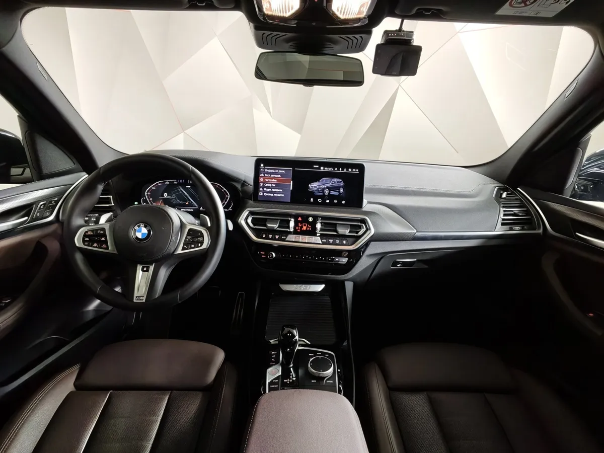 BMW X3 xDrive20i AT (184 л.с.) Черный в АВИЛОН. Слайд №10
