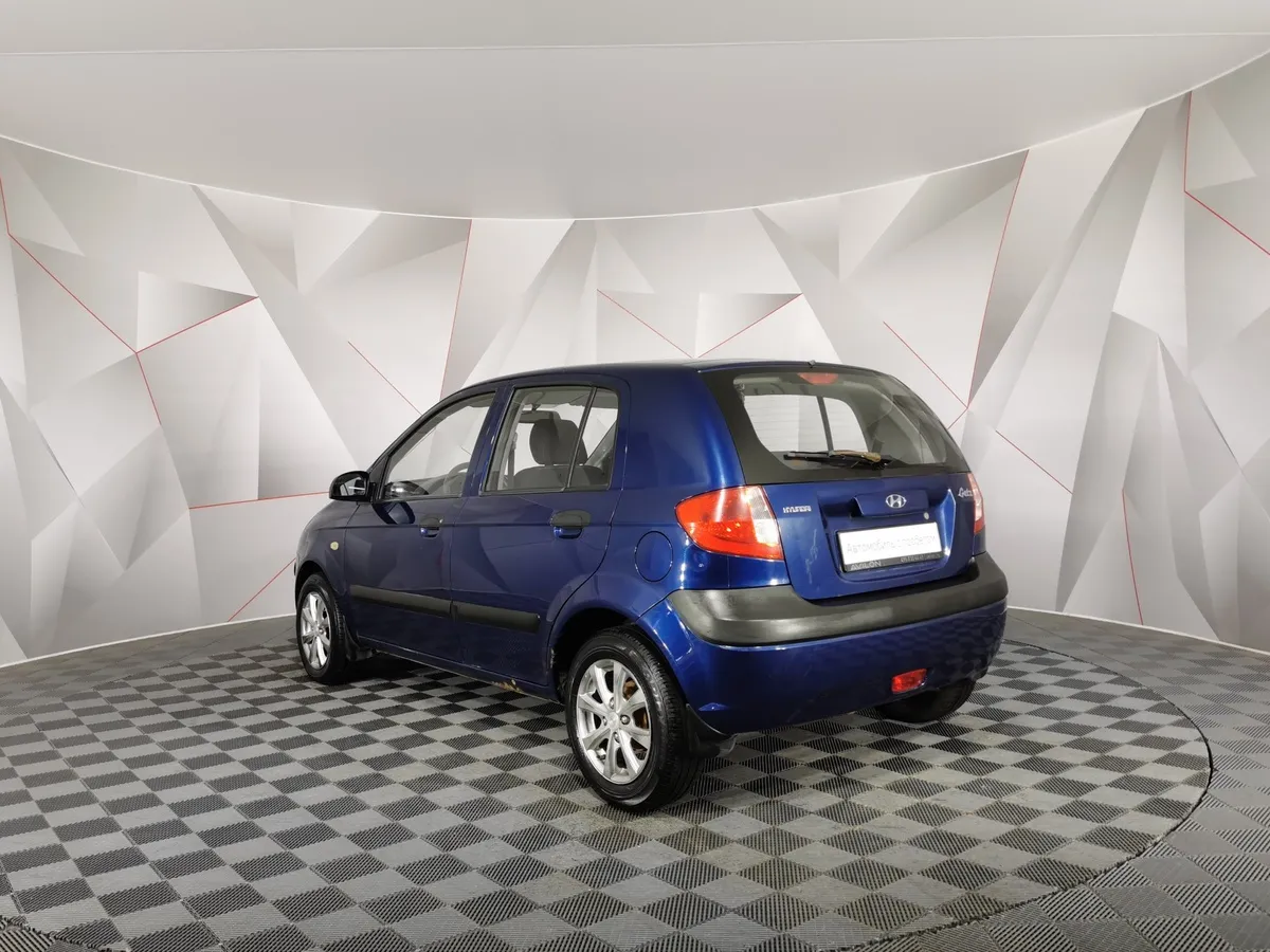 Hyundai Getz 1.1 MT (66 л.с.) Синий в АВИЛОН. Слайд №4