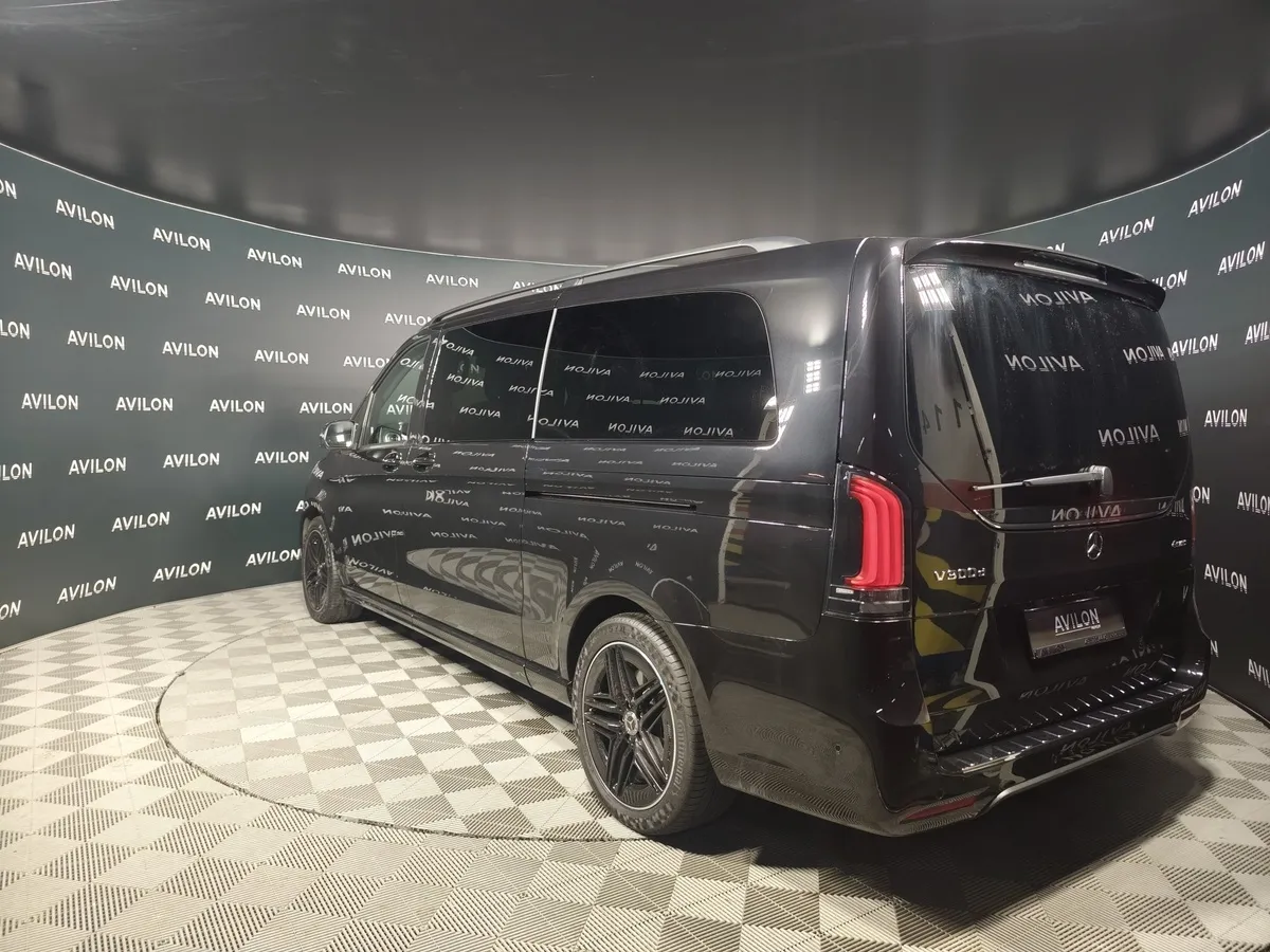 Mercedes-Benz V-Класс V 300 d L3 4MATIC 9G-TRONIC (237 л.с.) Черный в АВИЛОН. Слайд №7