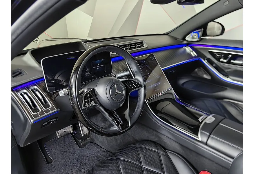 Mercedes-Benz S-Класс Maybach S 580 9G-Tronic 4Matic (503 л.с.) Night Series Черный в АВИЛОН. Слайд №16