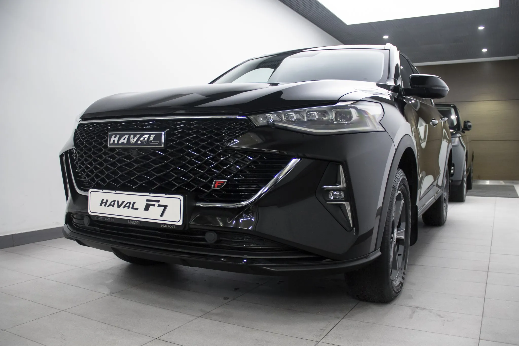 Haval F7 2.0T AWD 7DCT (190 л.с.) Premium Черный в Москве № RA353374.  Купить Haval F7 I Рестайлинг Робот Бензиновый. Цена 3206660