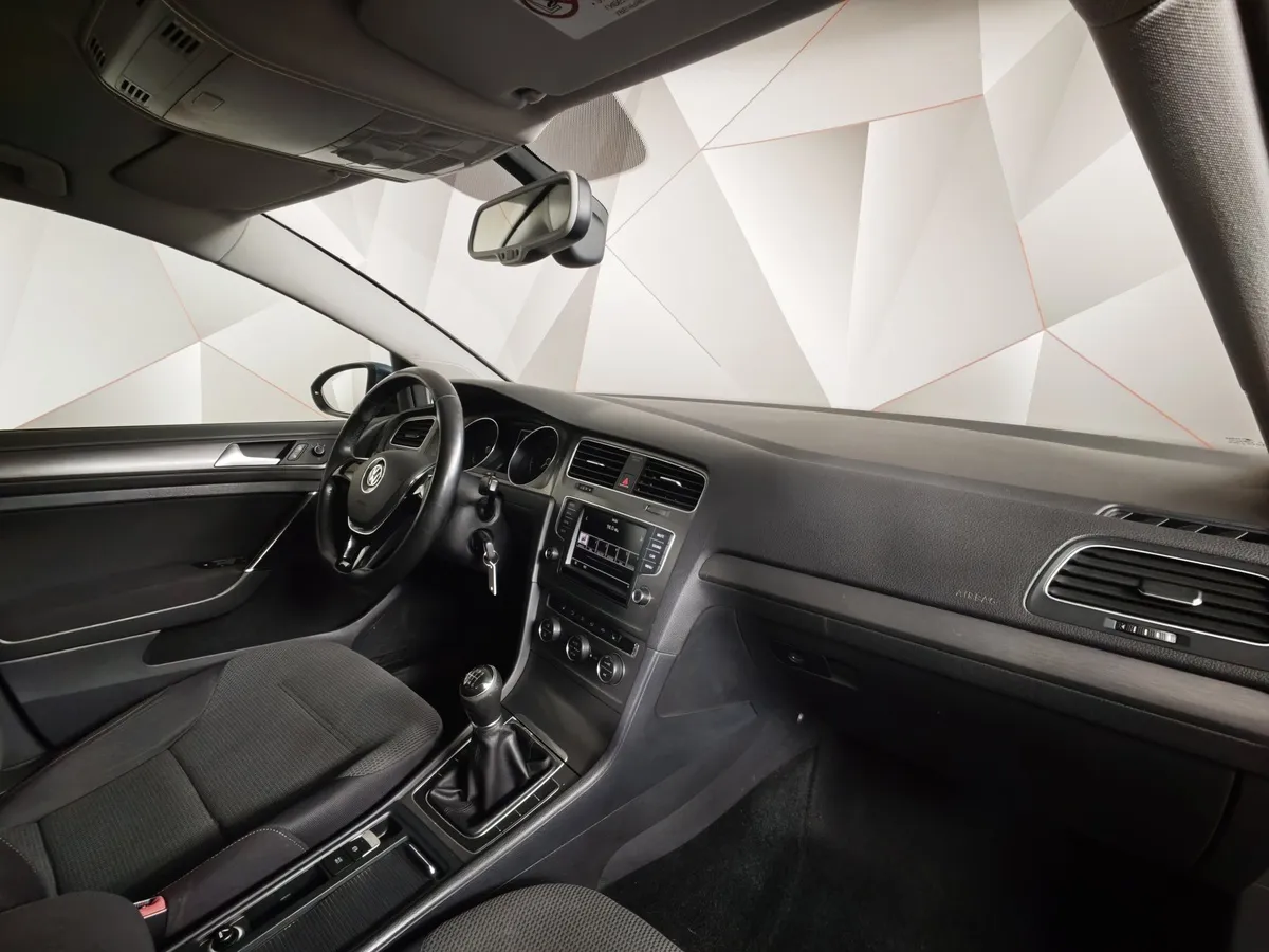 Volkswagen Golf 1.4 TSI МТ (125 л.с.) Comfortline Голубой в АВИЛОН. Слайд №12