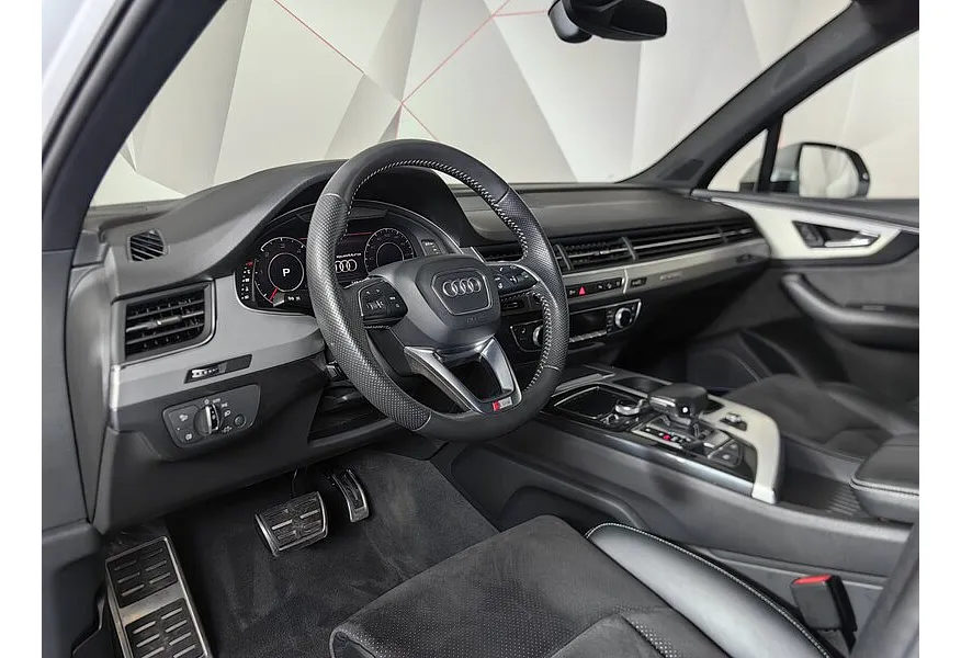 Audi Q7 3.0 TDI Tiptronic quattro (249 л.с.) Белый в АВИЛОН. Слайд №19