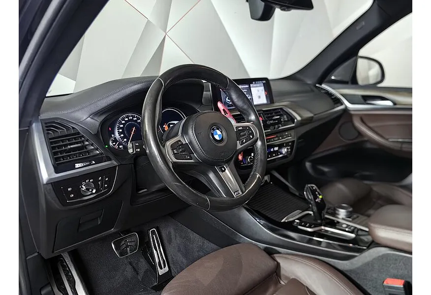 BMW X3 xDrive30d AT (249 л.с.) M Sport Черный в АВИЛОН. Слайд №12