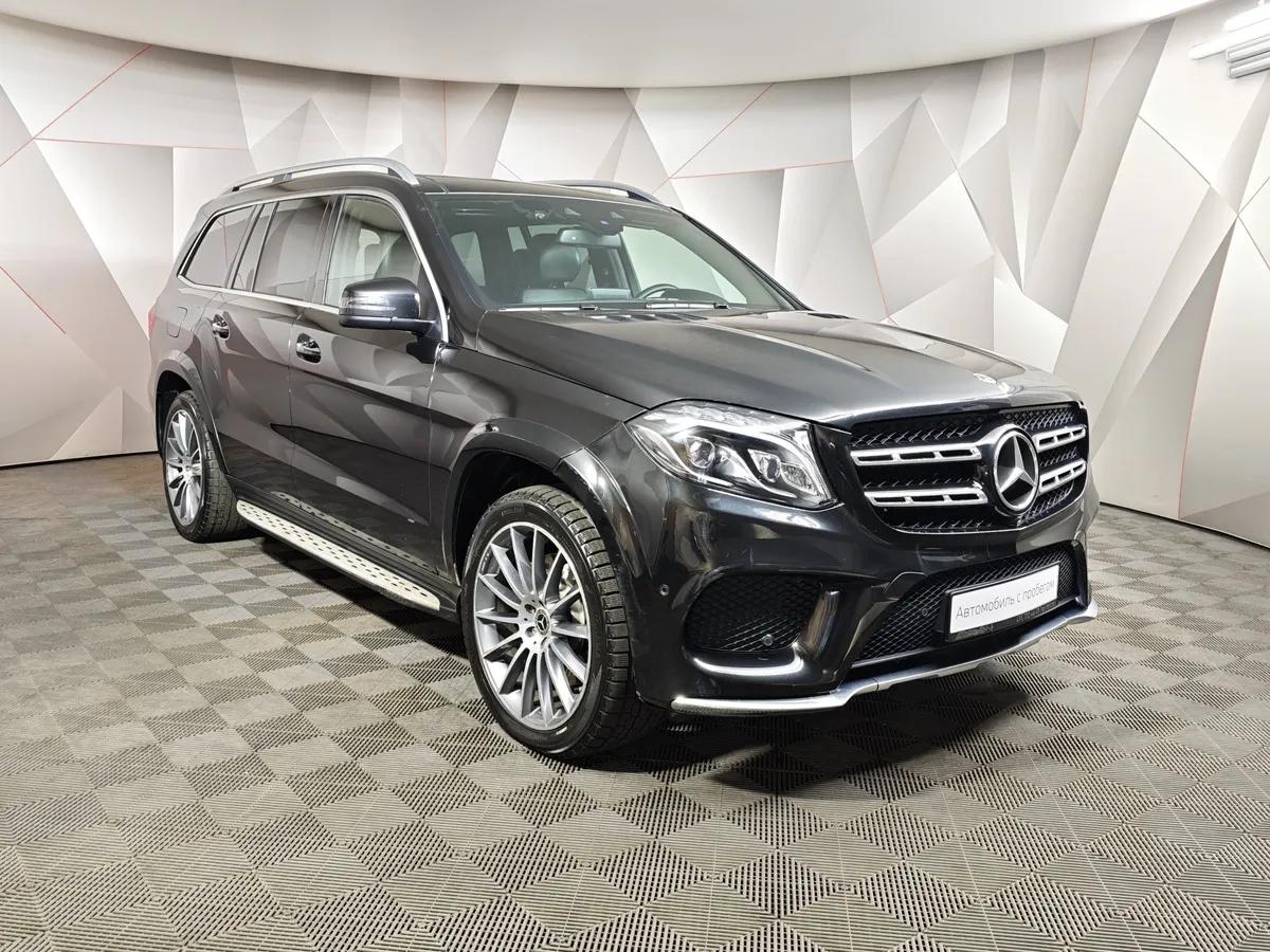 Mercedes-Benz GLS 500 4MATIC 9G-TRONIC (455 л.с.) Особая серия Черный в АВИЛОН. Слайд №3